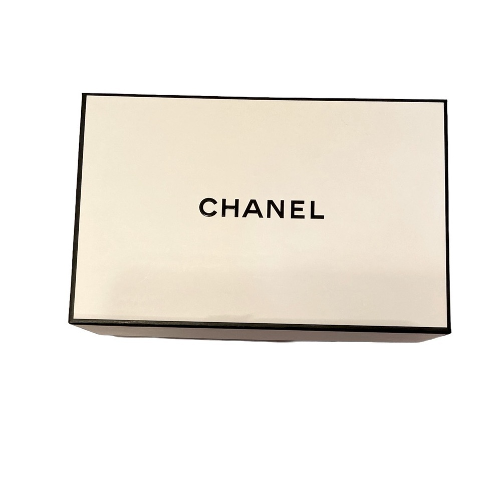 Chanel Empty Perfume Boxes with Drawstring Bag, Tissue, 8.5" x 3" x 5.5"